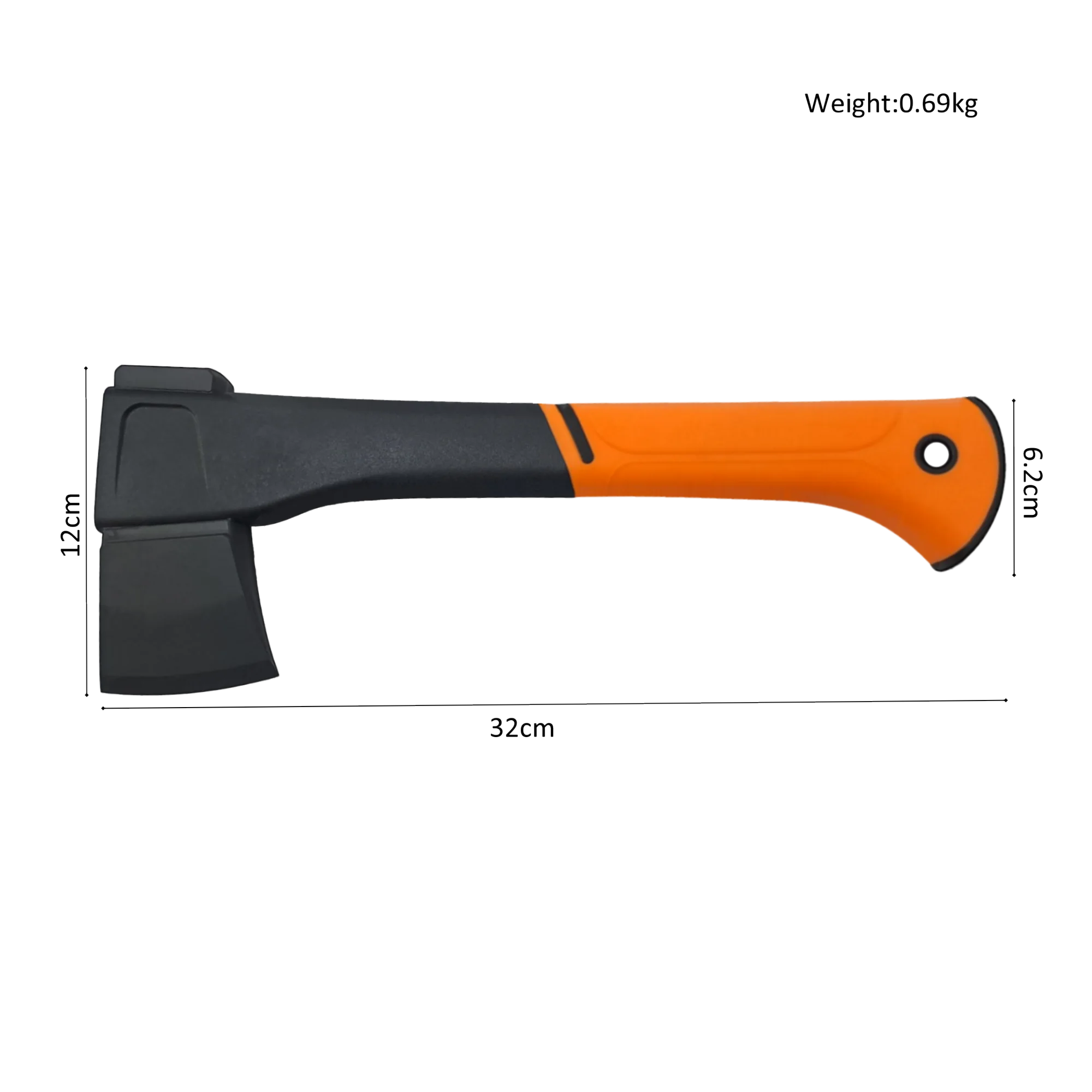 High Quality Popular Fiberglass Handle Axes Camping Outdoor Hiking Hunting Hatchet