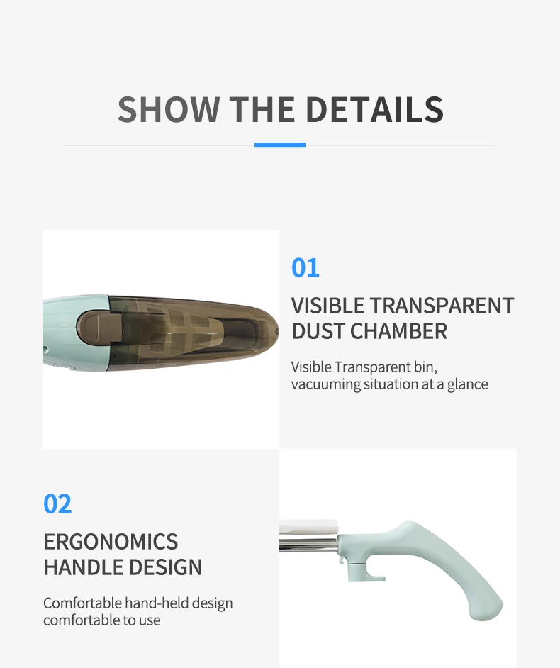 Electric stick Vacuum Cleaner Portable Vacuum Cleaner  2 in 1 Vacuum cleaner