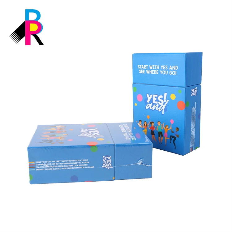 Пользовательские красочные игральные карты, игральные карты, печатные бумажные Детские коробки с картонной бумажной коробкой