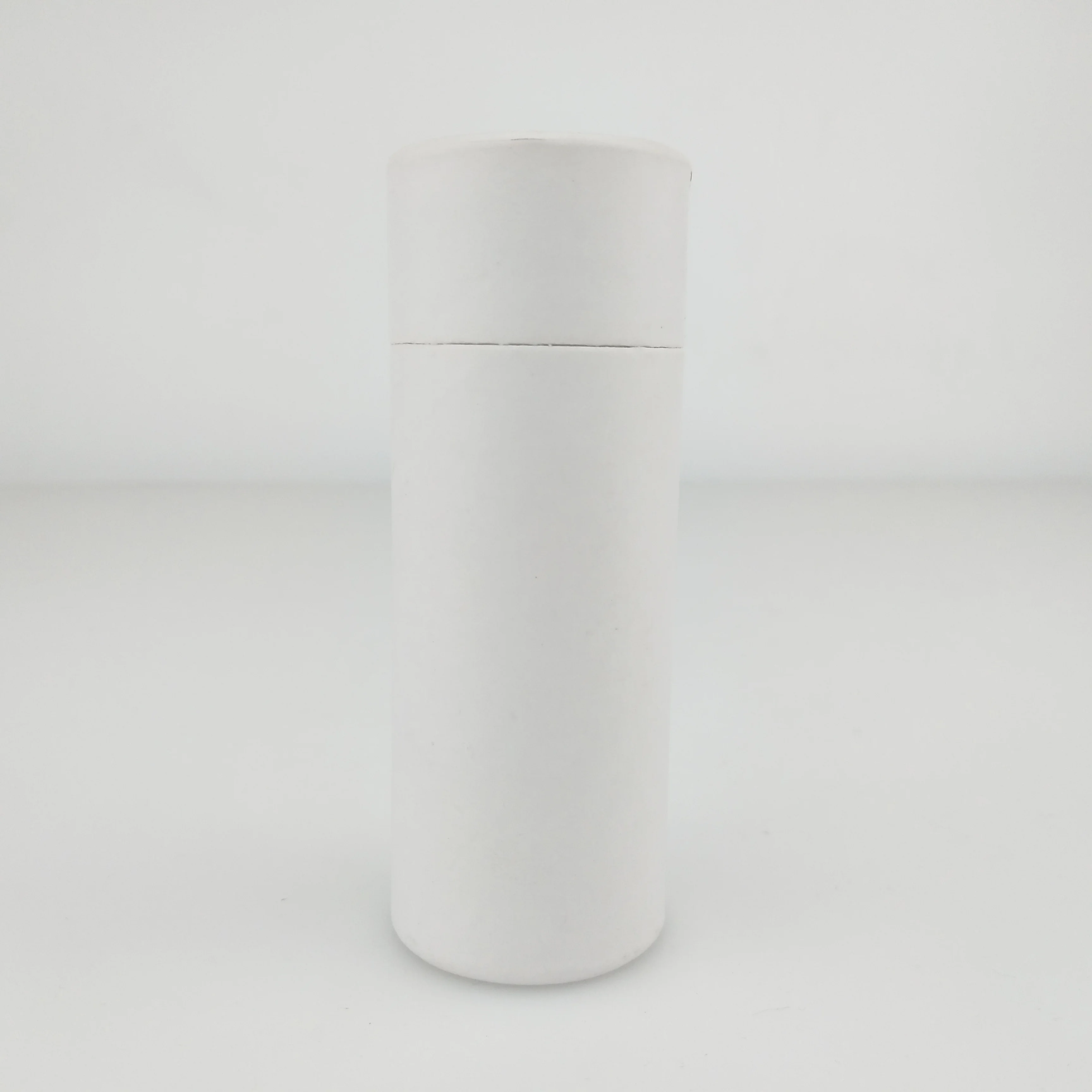 2 oz biodegradable cardboard push up paper deodorant tube with wax paper