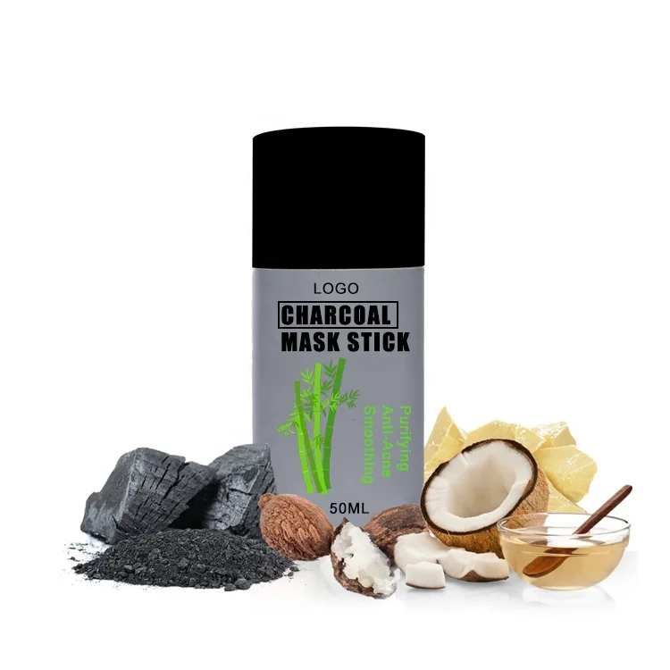 Private Label Facemask Acne Pimple Remover Bentonite Whitening Mud Musk Brightening Organic Detox Face Turmeric Clay Mask Stick