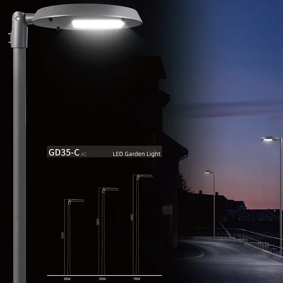 Shanghai CHZ New Product Hot Sale Led Path Lamp Home Outdoor Waterproof Garden Street Light