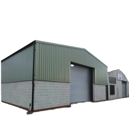 High quality Gable Frame Storage Warehouse Metal Building Kits Steel Structure Cabin Warehouse