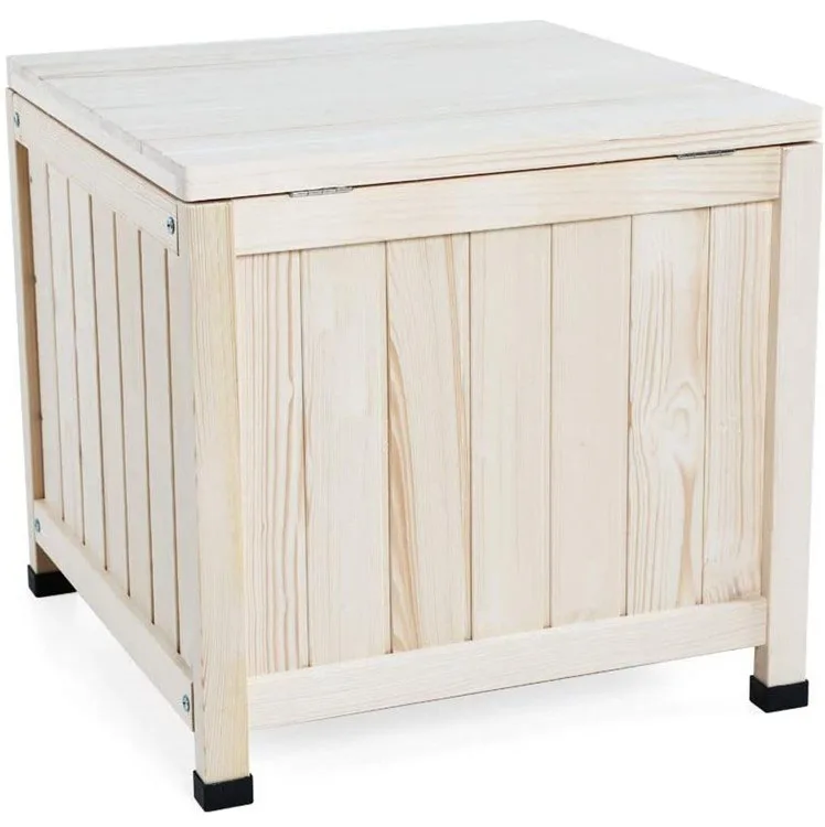 Wooden Pet House Furniture with Elevated and Ventilate Floor for Small Pet