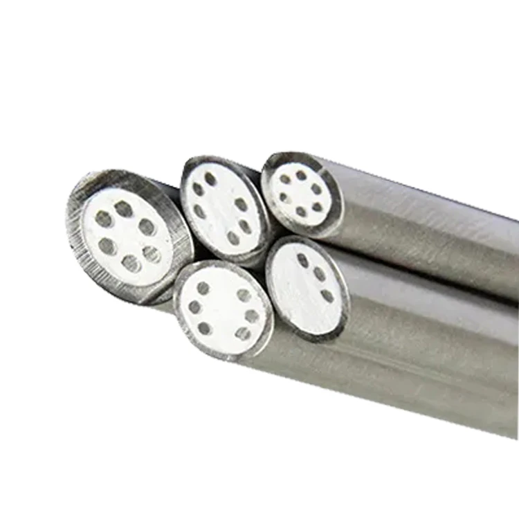 Armored thermocouple RTD cable Mi Cable Type K Mineral Insulated Cable with S304 inconel600 Sheath Material