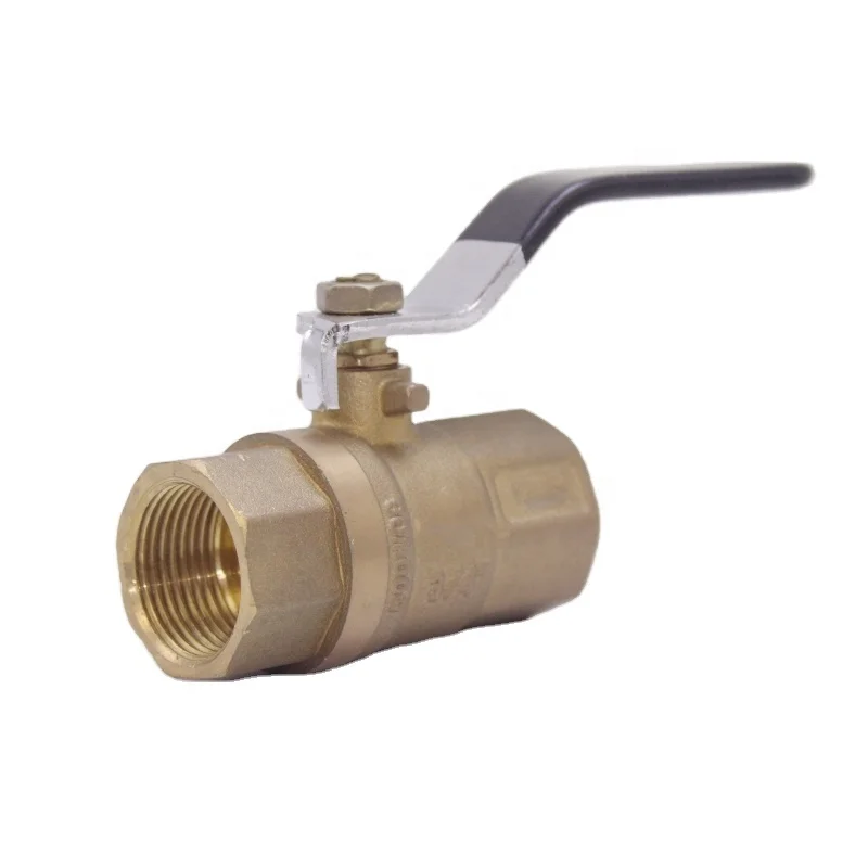 1/2 Inch Forged Brass High Pressure NPT Valve Manual Gas Ball Valve for Water and Oil Pneumatic Power OEM Customizable