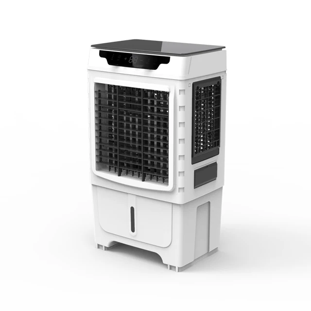 Быстрая отправка напольный 2021 новая модель 6000M3/h 40L воздушный кулер вентилятор Супер пульт дистанционного управления склад домашний воздушный радиатор