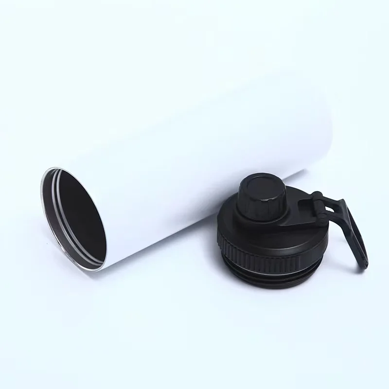 Topnovo  factory wholesale  double wall 20oz Sublimation Blanks  skinny tumbler Bottle with straw lid