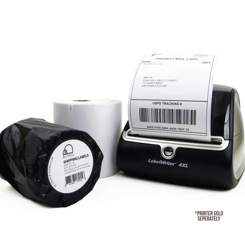 JinyaPack  Dymo 30334 barcode label with black mark label for Dymo 450XL printer