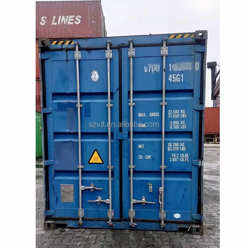 Used Or Second Hand 70% New 40 Foot High Cube Metal Shipping Container For Sale