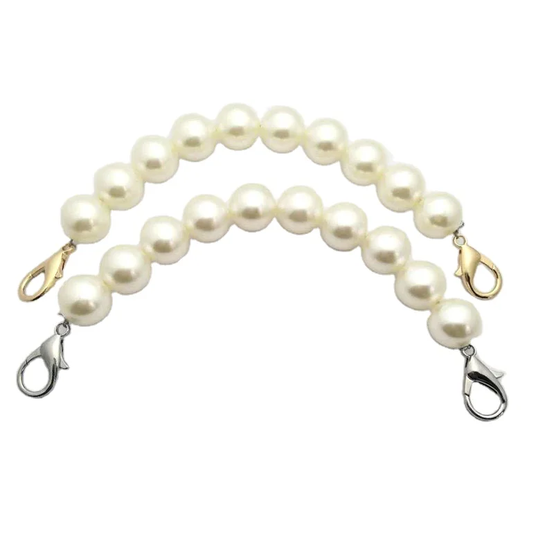 top  selling fashion DIY Pearl bag chain  Pearl handle