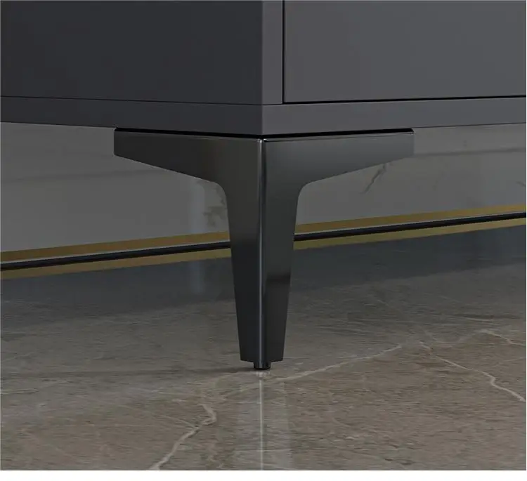 Modern TV Stand with Drawers Small Entertainment Center with Open Storage Shelves Media Console Table for Bedroom, Living Room