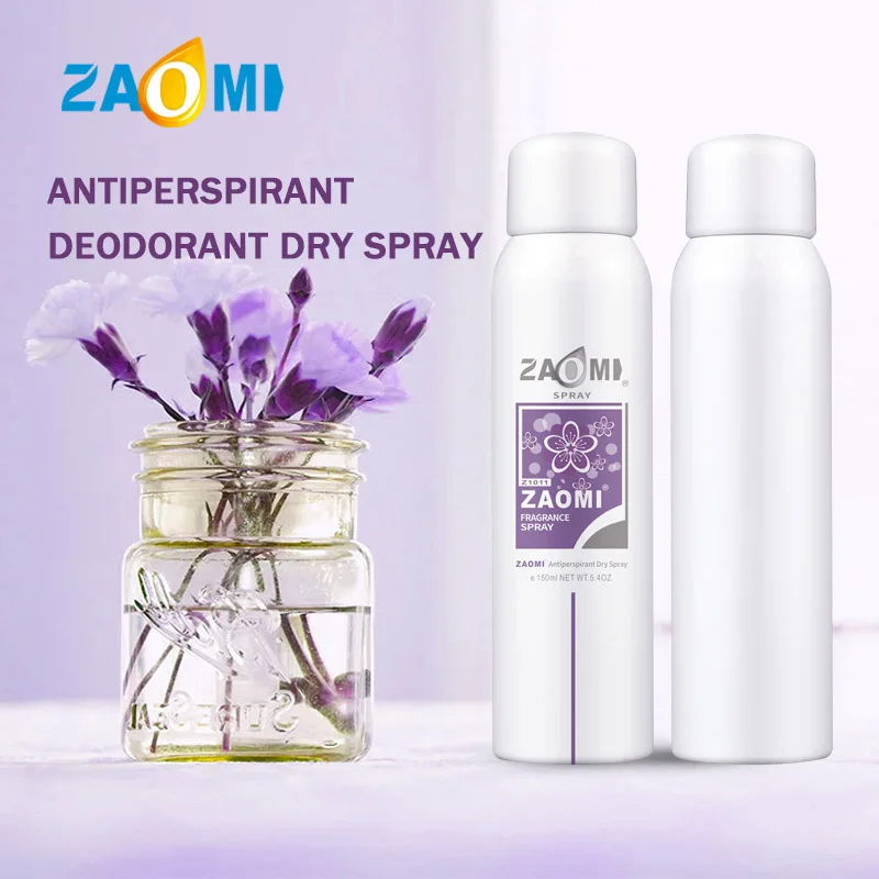 Factory wholesale Body  Deodorant Spray Anti-odor Refresh Antiperspirant  dry spray Dry Deodorant Spray For 48 Hours