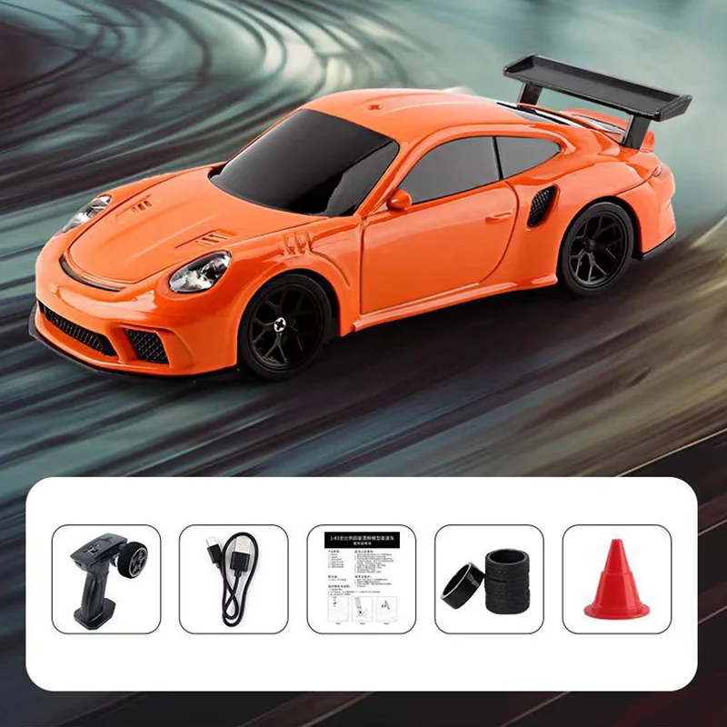 1/43 Mini Dual-Way playing high speed Racing drifting profesional toy remote control car