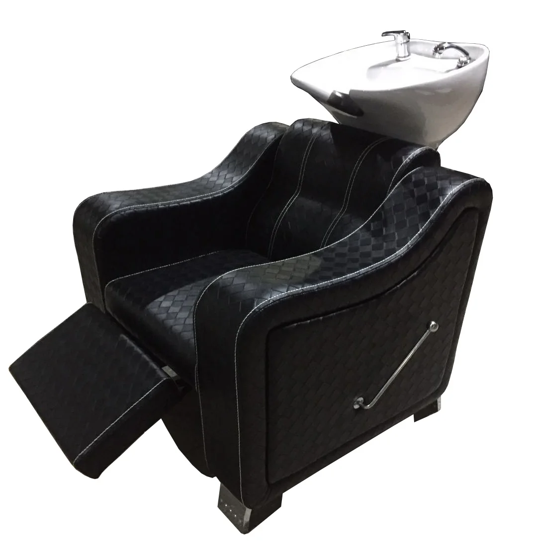 Factory Direct Classic Stainless Steel Base Seated Salon Shampoo Chair