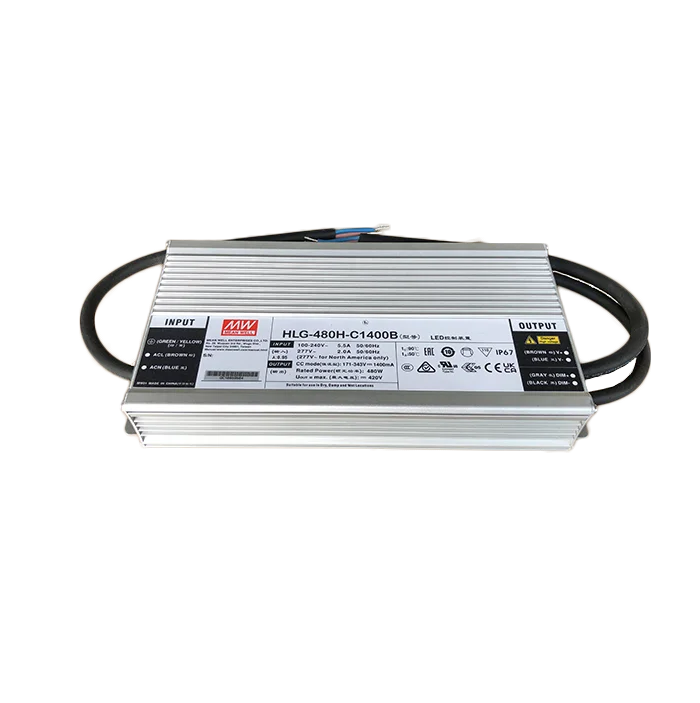 MEANWELL HLG-480H-C 1400ma led driver constant current dimmable led driver