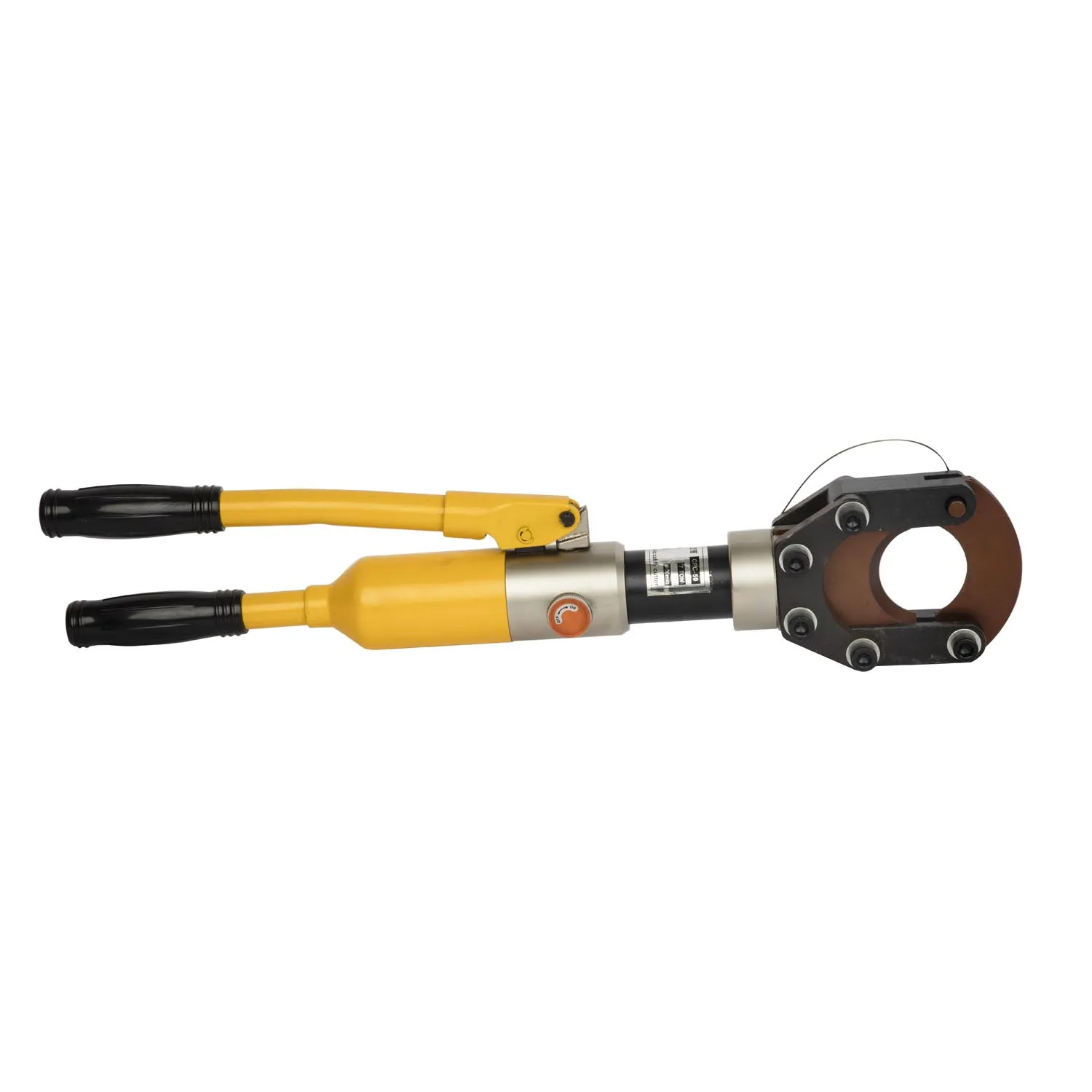 CPC-50 Automatic Hydraulic Steel Wire Rope Cable Cutter For Cutting Applications
