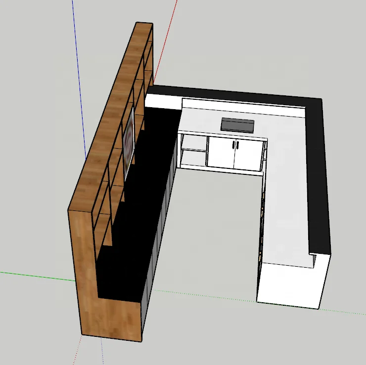 Commercial bar counters design solid surface cafe bar furniture bar counter