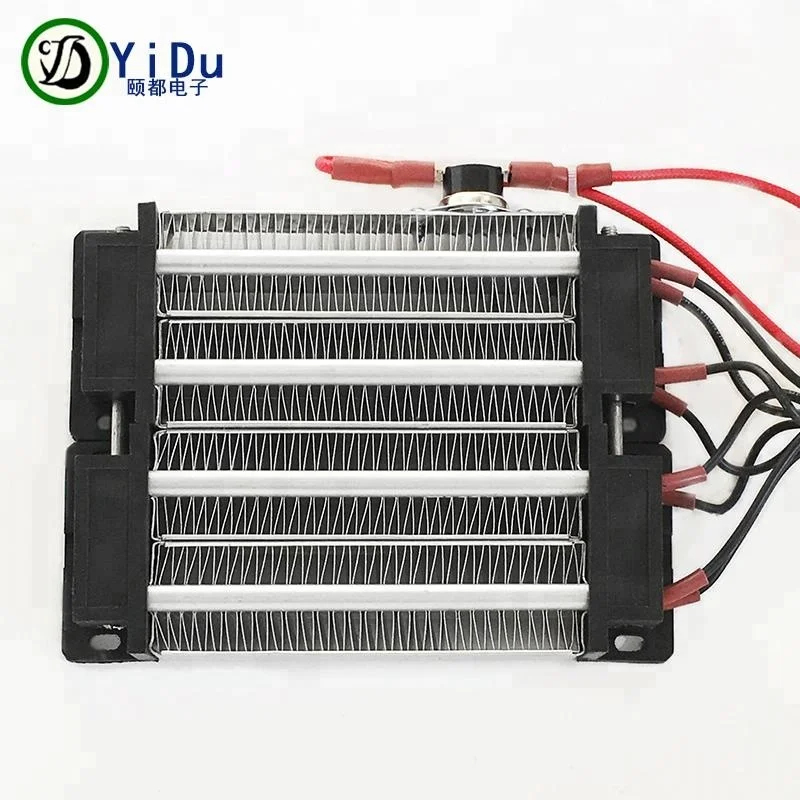  PTC Heater AC DC 220V 1000W 140*102mm Electric Heating Element Insulated ceramic