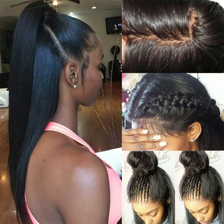 Hairfactory Human Wig 360 Full Lace,100 % Unprocessed Human Lace Front Wig 360,Cuticle Aligned Hair Wig Human Hair Full Lace Wig