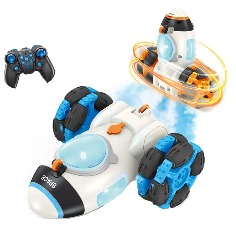 Spray drifting 360 degree rotation 4WD cool Led lights 2 wheels spray custom rc car