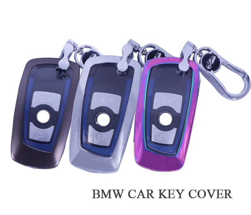 Colorful 2 Buttons Flip Remote Key COMBO Case Shell for BMW car
