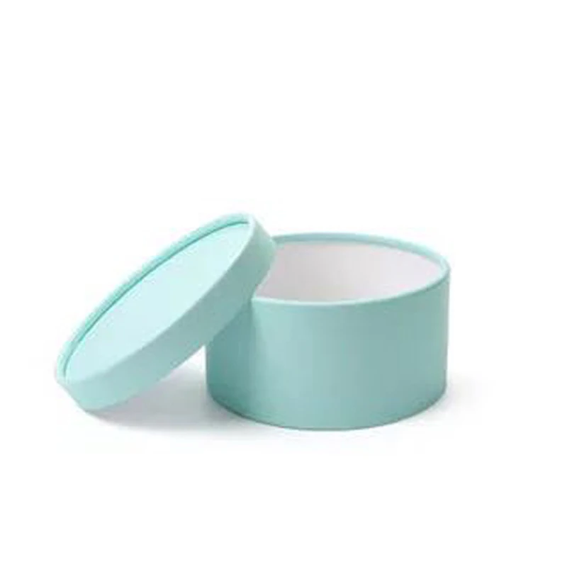 Все размеры оптом картонная консервированная роза Подарочная упаковка Пользовательский логотип розовая бумага роскошная круглая Цветочная шляпа Подарочная коробка с крышкой