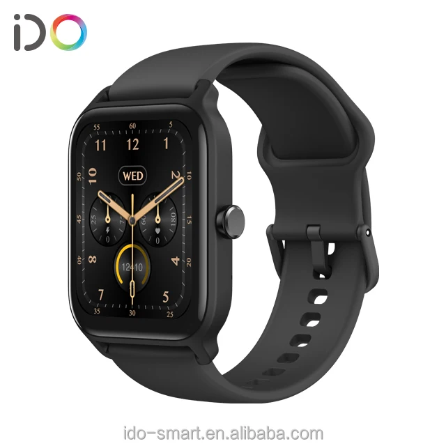 Fashion Smart Watch with Activity Tracker Function iOS Android Operation Walk Hand Wash Drink Water Low Blood Oxygen Reminders