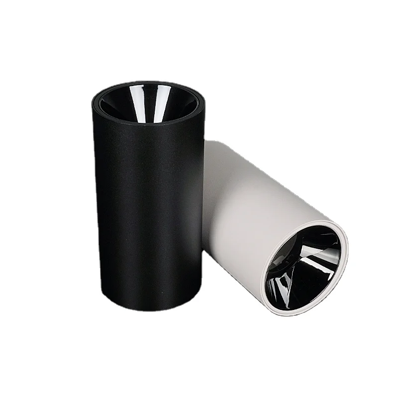 wall surface mounted aluminum round gu10 mr16 GU 5.3 fixture LED down light Spotlight frame holder