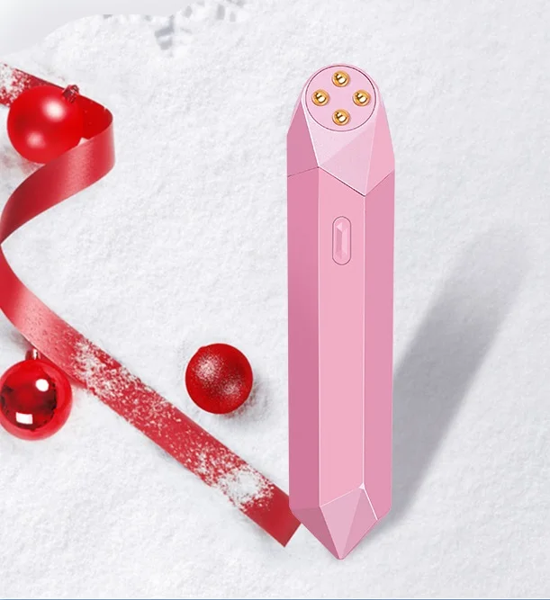 Дамское оборудование для красоты глаз, портативное 3 в 1 RF EMS вибрационное устройство для ухода за глазами