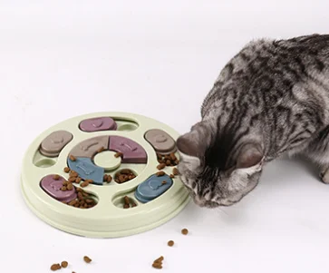 Advanced Treat Food Dispenser Dog Puzzle Toy Interactive Training Treats Dog Toys Pet Bowl Slow Feeder