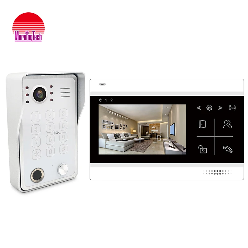 Cheap Customize Door Bell Voice Video Doorphone Intercom Systems For Home
