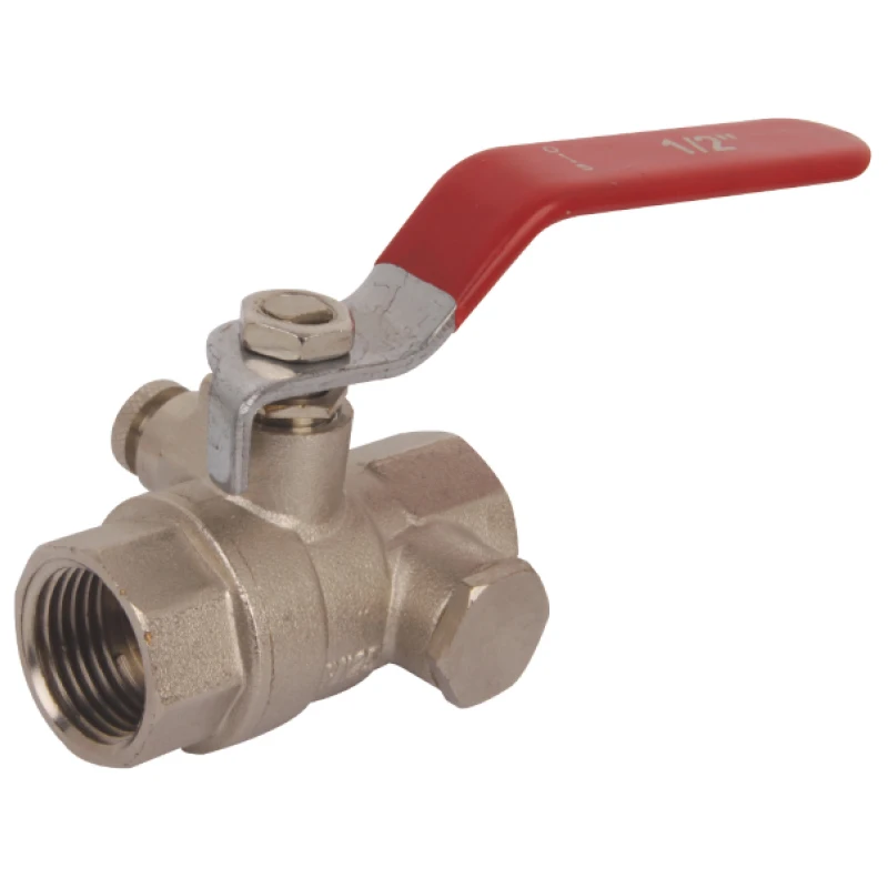 DOZ CE Certificated Wholesale Forged Brass Ball Valve With Lever Handle F/M Thread Connector