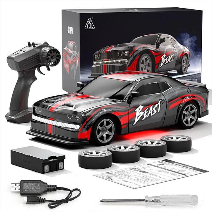 SG218 PRO автомобиль 2 4 г 4WD 1: 16 высокоскоростной пульт дистанционного управления RC Drift Прохладный светодиодный свет для игрушек автомобилей