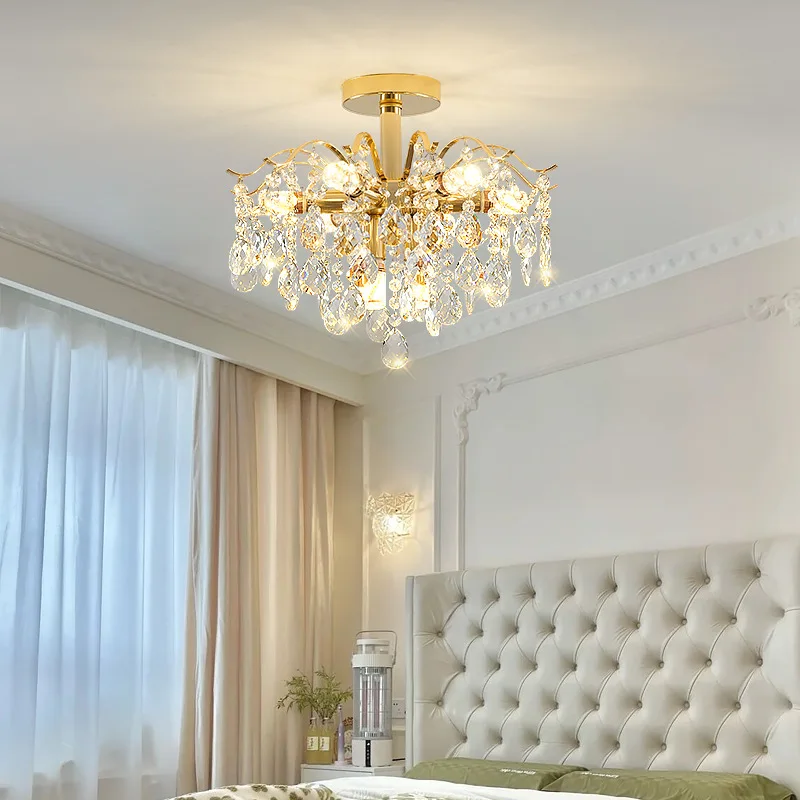 2023 Economic Style Creative Design K9 Crystal Chandelier for Staircase Long Pendant Lamp Hanging Light Fixtures Home