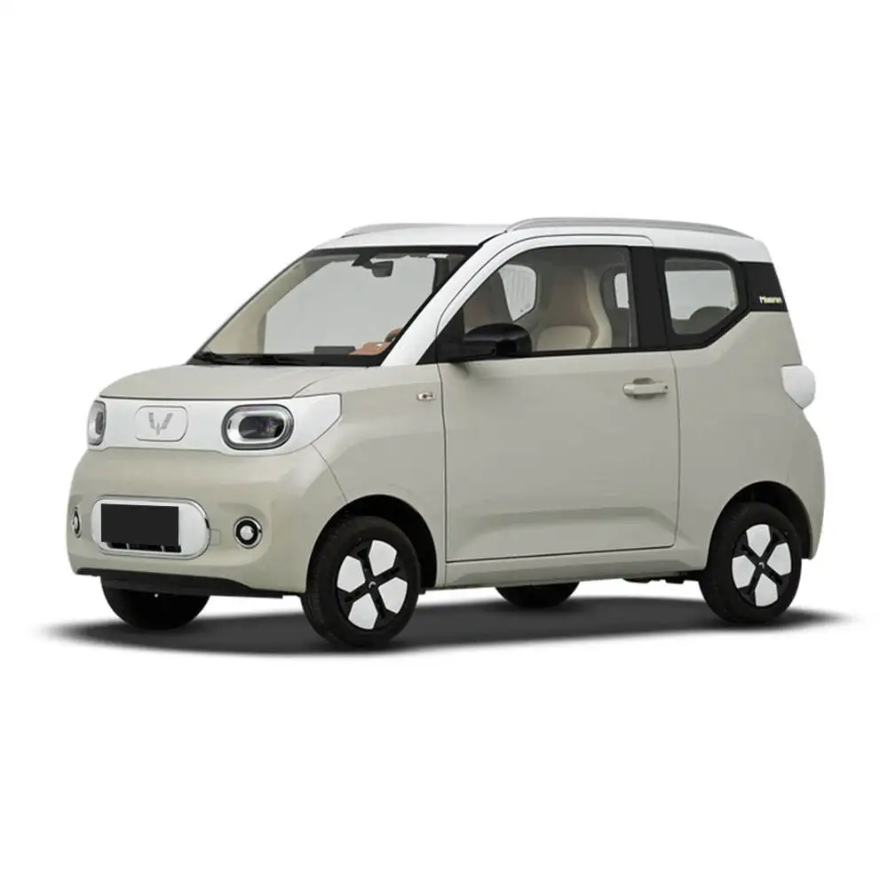 Wuling Hongguang Pure Mini EV Car 4-Seater Wuling Hatchback with Lithium Iron Phosphate Battery Small Electric Sedan
