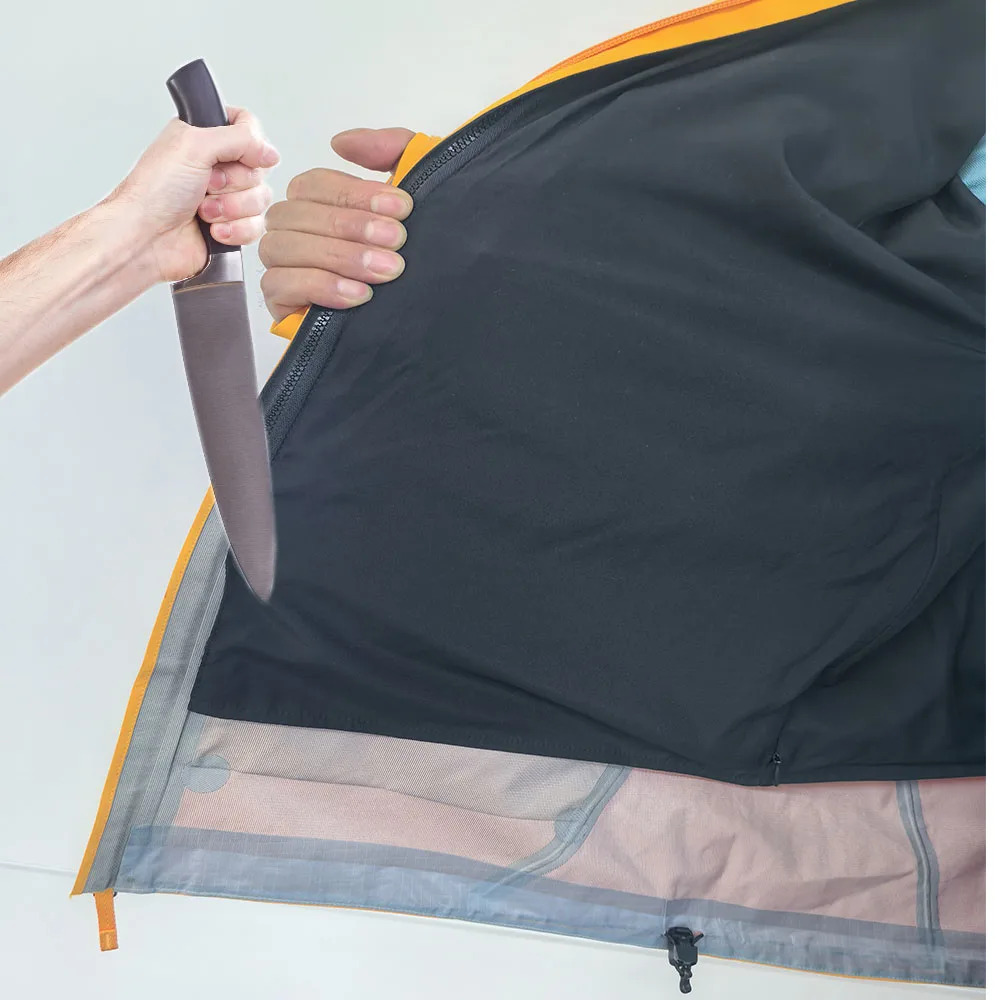 Cut resistant Mens softshell jacket custom Fleece Lined Hooded stab-Resistant  for Outdoor Hiking mens clothing