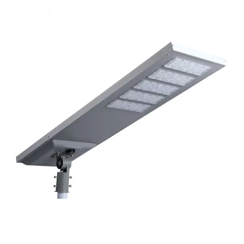 12000Lm Hot Sale Motion Sensor Time Control Auto On Off Lamp High Lumen Outdoor 60 Watt Road All In One Solar LED Street Light