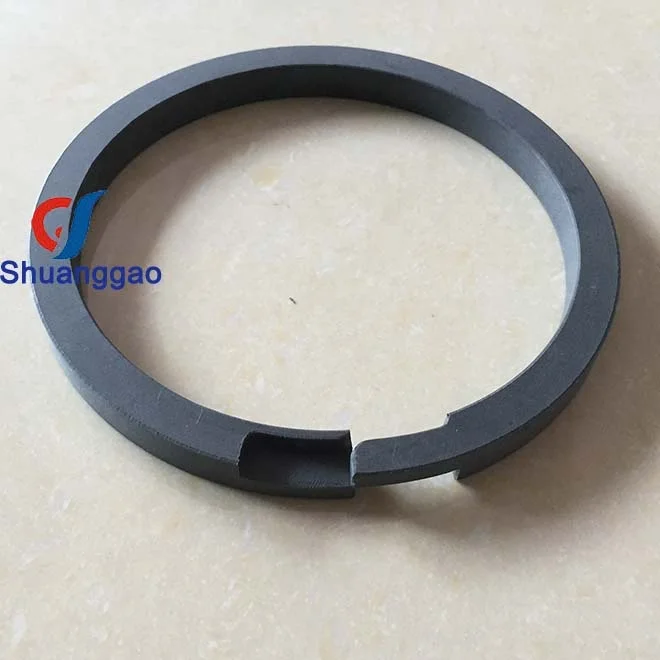 high performance carbon filled PTFE piston support ring for compressor CNG Compressor
