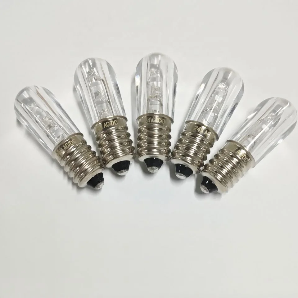 E14 LED Papaya Bulbs 12V 24V Holiday Decorative Lighting Lamp E14 3LED Window Display Bulb