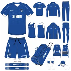 Custom new design high quality factory Original football full set football team uniform training men soccer kit for sale