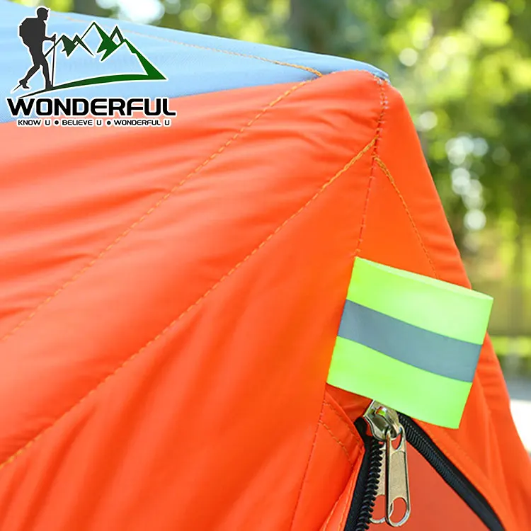 Green Double Oxford Cloth Single-layer Automatic Cotton Winter Cotton Ice Fishing Tent