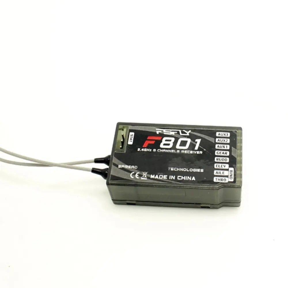 F801 2.4G 7Ch RC Receiver (Replace AR7000) DX6I DX7 DX9DSMX DSM2 Remote Control System Satellite