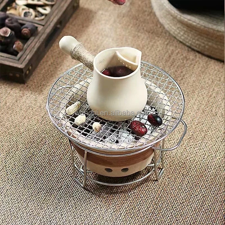 Factory sale stainless steel japanese barbecue grill mesh/150mm stainless barbecue mesh