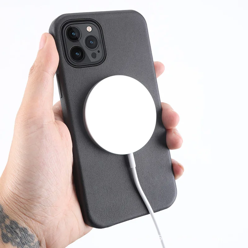 Soft Cell Phone Case Leather Microfiber Magnets Case Back Cover Full Protection Phone Case