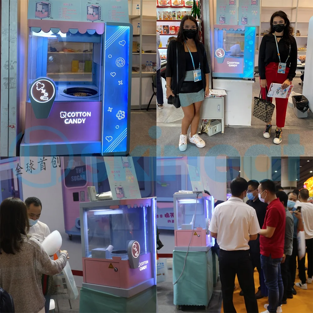 Commercial Homeuse Automatic Gas Professional Buy Machine Cotton Candy Cotton Candy Snack Machines