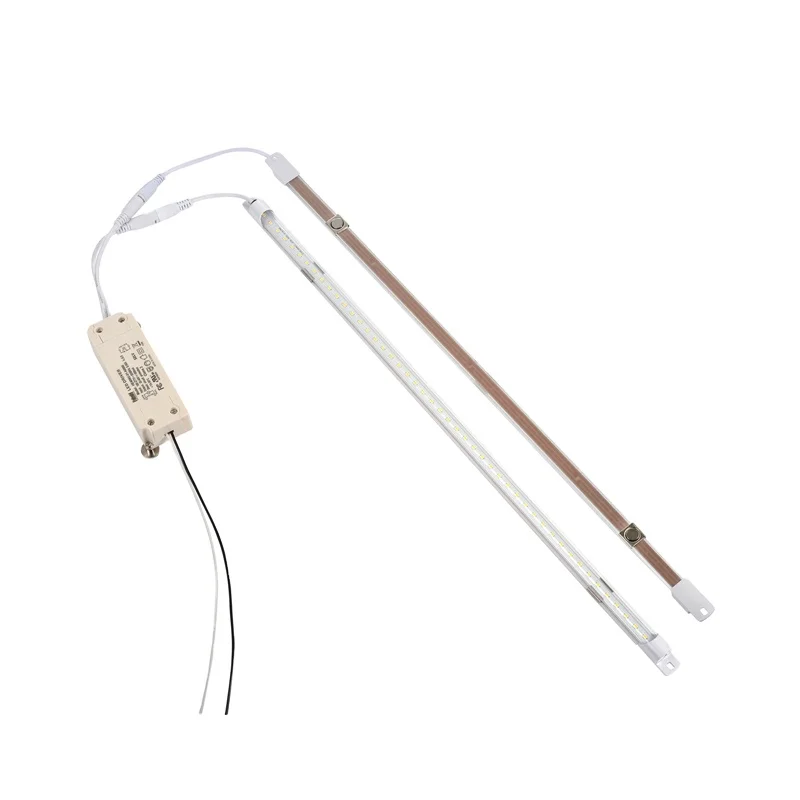 DLC Premium 2FT 4FT 46W 1-10v Dimming LED Magnetic Strip Light Linear Retrofit Kits For Panel
