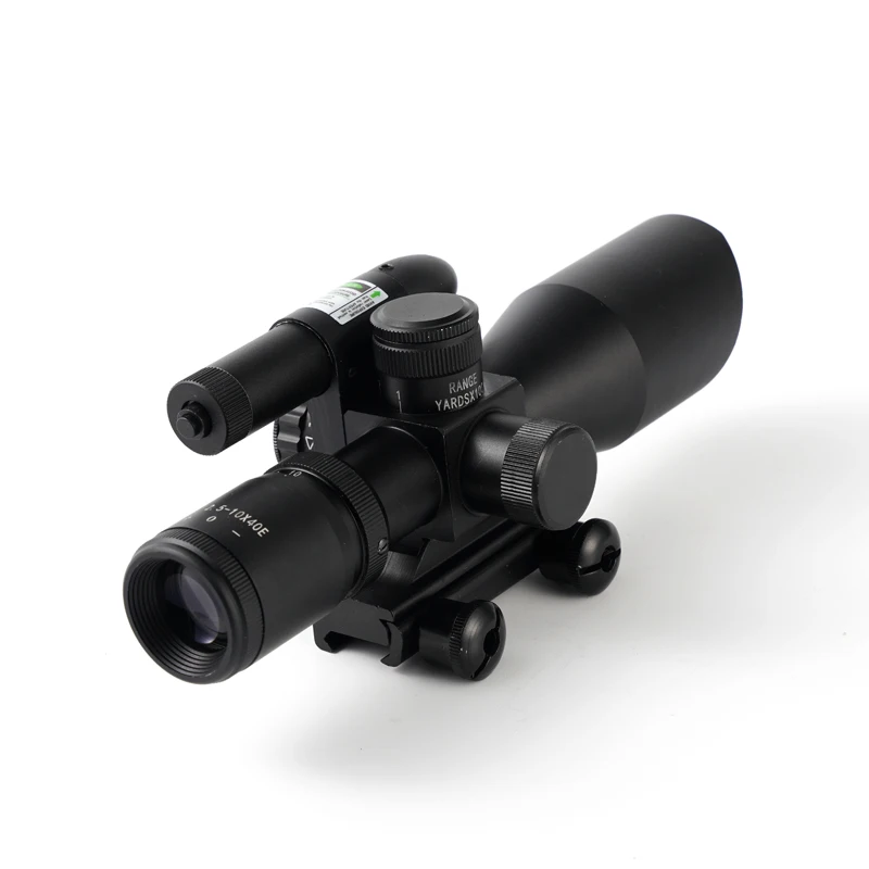 OEM 2.5-10X40 Optic Illuminated Scope For Outdoor Sports