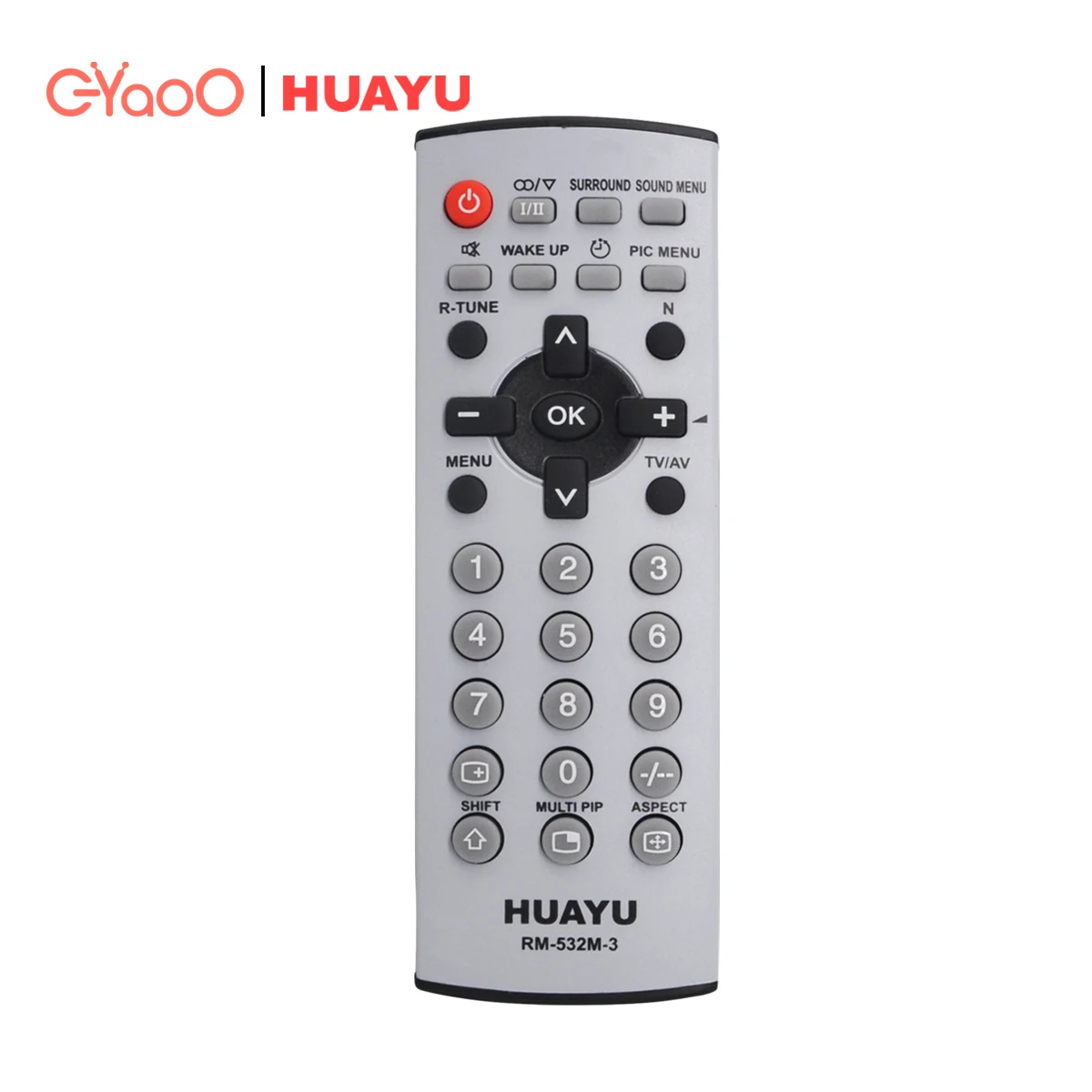 HUAYU RM-532M EUR7717010 EUR7717020 EUR7717030 EUR7717070 Color TV Universal CRT TV Remote Control for Panasonic