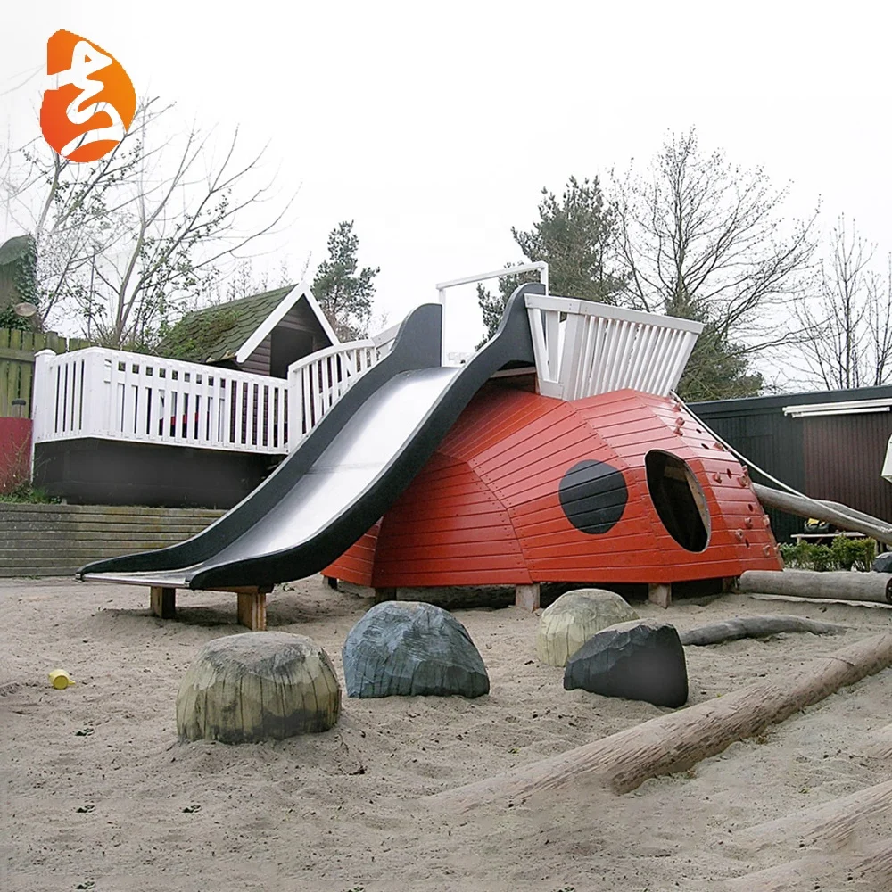 Factory Wholesale Huge Kid Toys Sport Outdoors Play Game Stainless Steel Children Big Slide Outdoor Playground Price